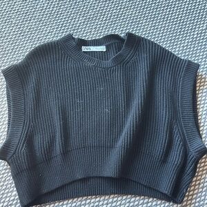 Zara knit vest